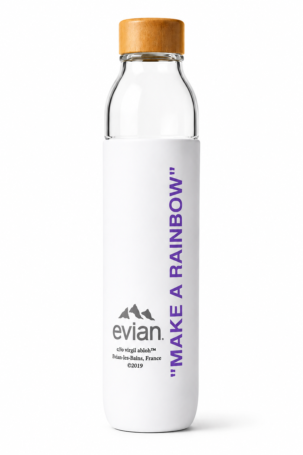 Gourde Evian "Make A Rainbow" – Édition limitée